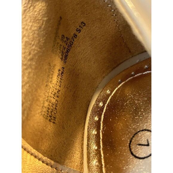 George High Heeled Pumps Beige Size 7 - Picture 3 of 11